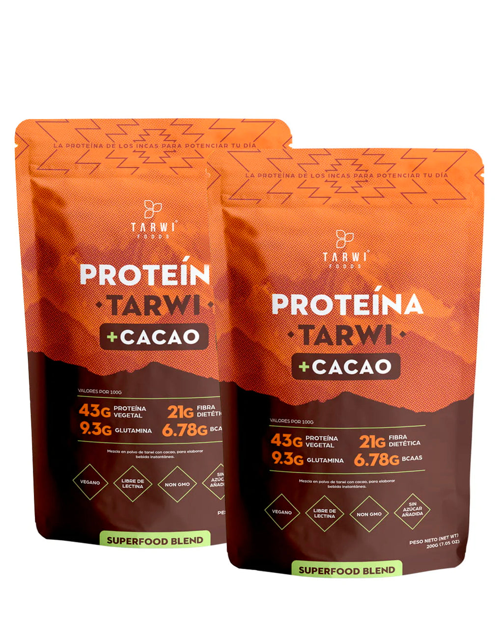 Pack Cacao - Proteína de Tarwi